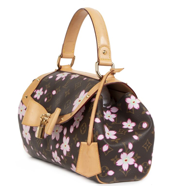 LOUIS VUITTON Monogram Cherry Blossom Pochette Cles Coin Purse M92015 LV  bs7049 ref.1026366 - Joli Closet