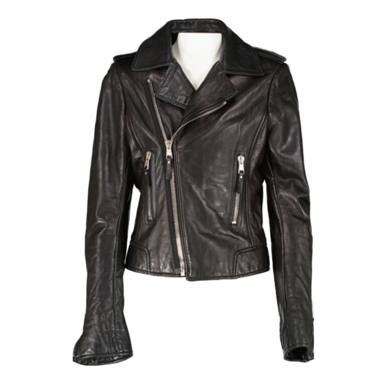 Balenciaga moto hot sale jacket sizing