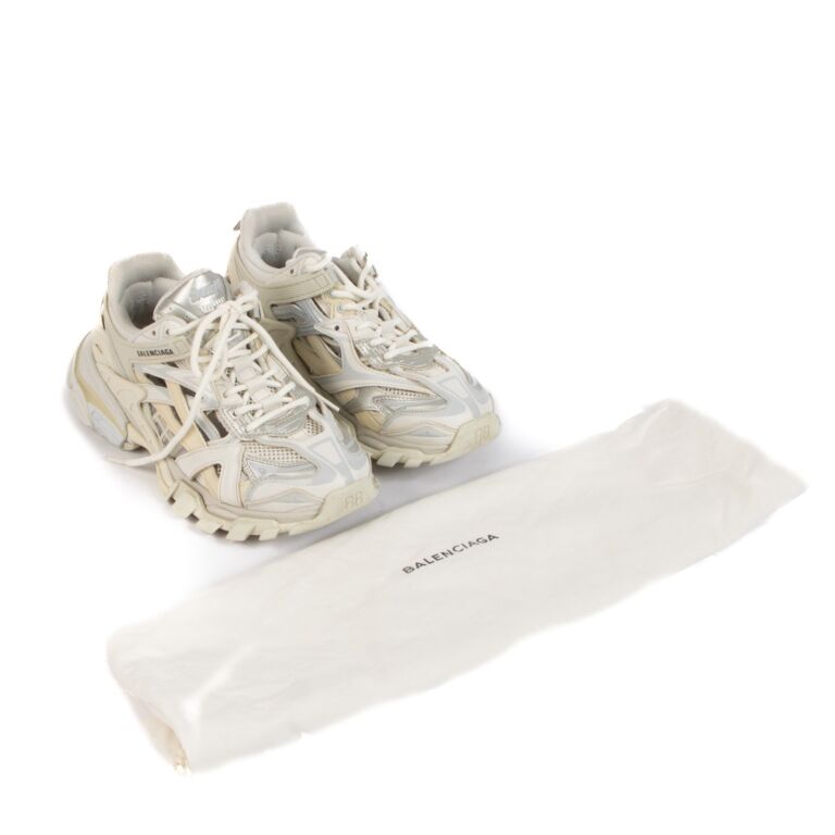 Balenciaga White Track 2.0 Sneakers - Size 37 ○ Labellov ○ Buy