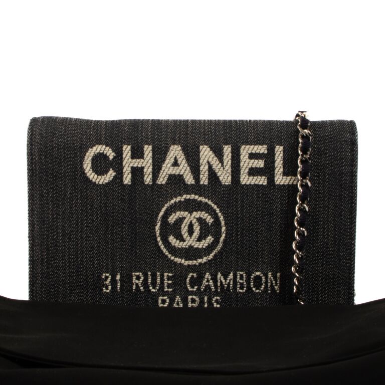 Chanel 31 rue cambon bag hotsell blue