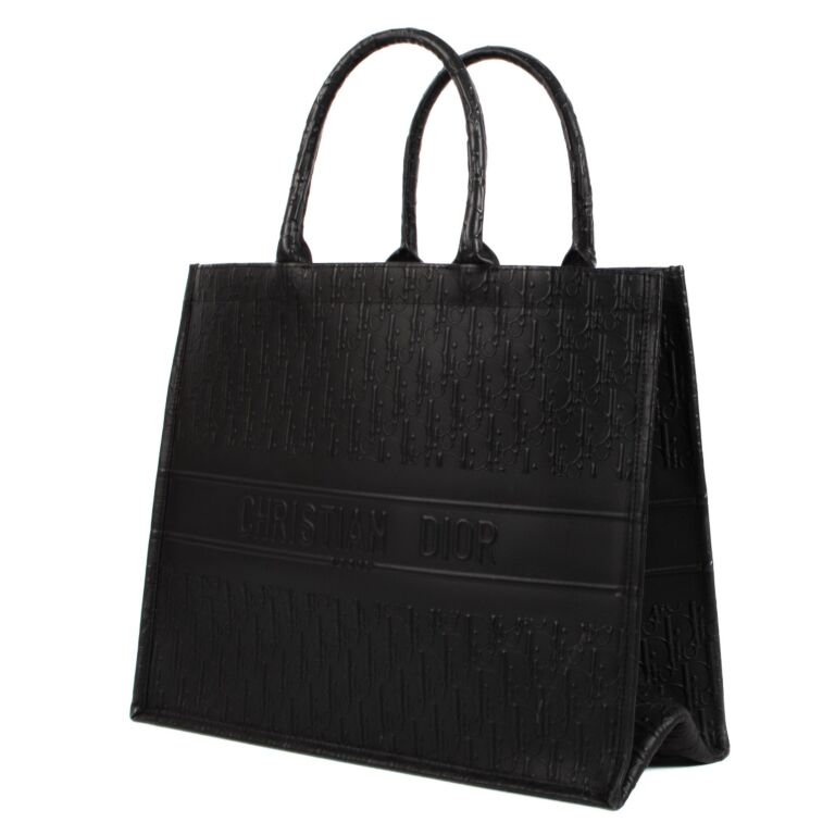 Christian dior tote bag black hotsell