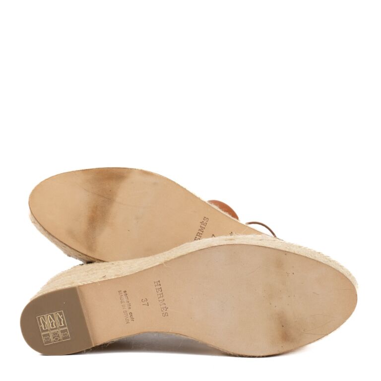 Hermès Tipoli Espadrilles - Size 37 ○ Labellov ○ Buy and