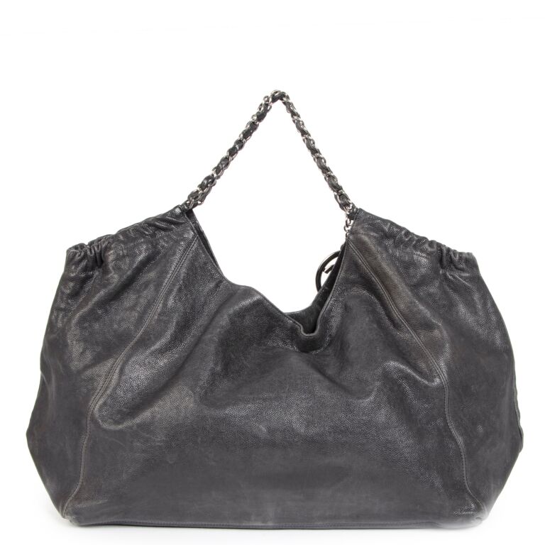 coco chanel tote black