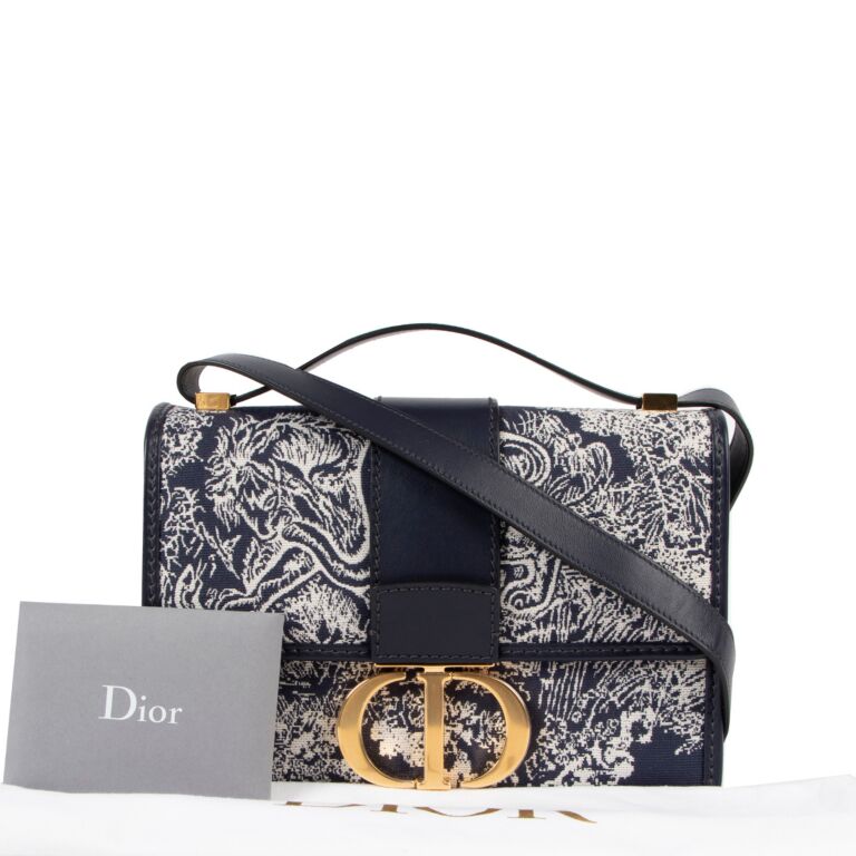 Dior 30 Montaigne Bag Cloth ref.757641 - Joli Closet