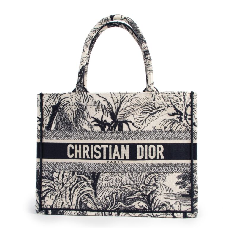 Dior book sales tote palm trees