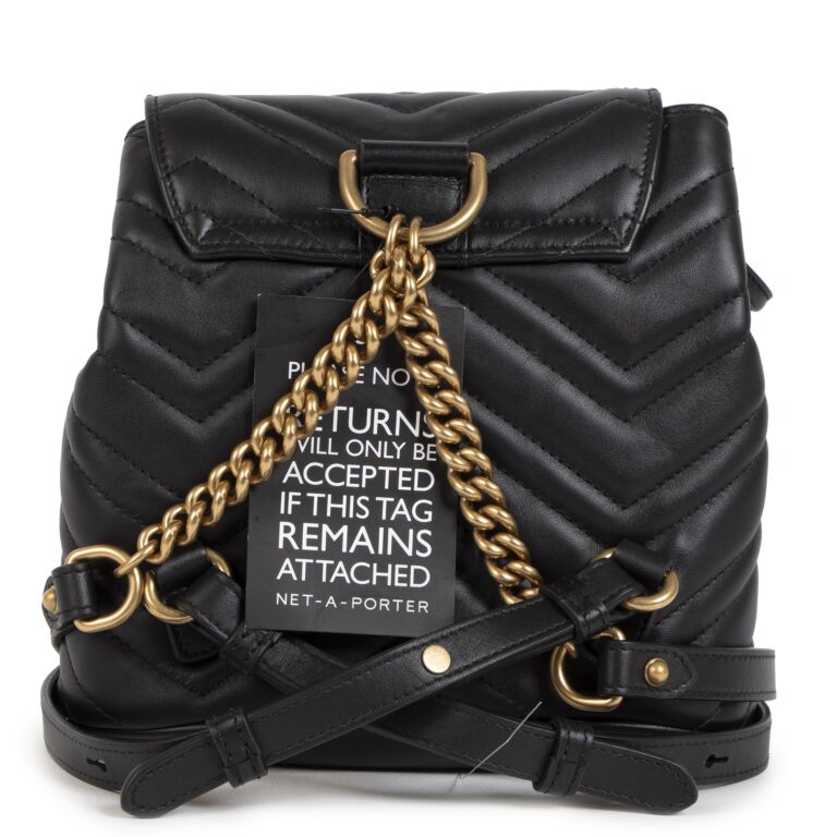 Gucci cheap quilted backpack