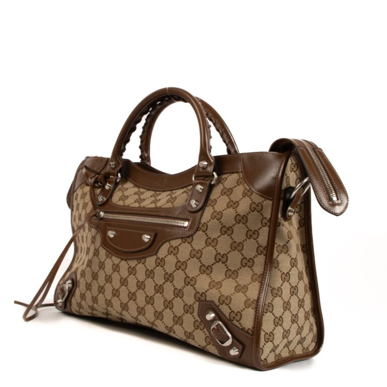 Balenciaga x Gucci Hacker Project Classic City Bag