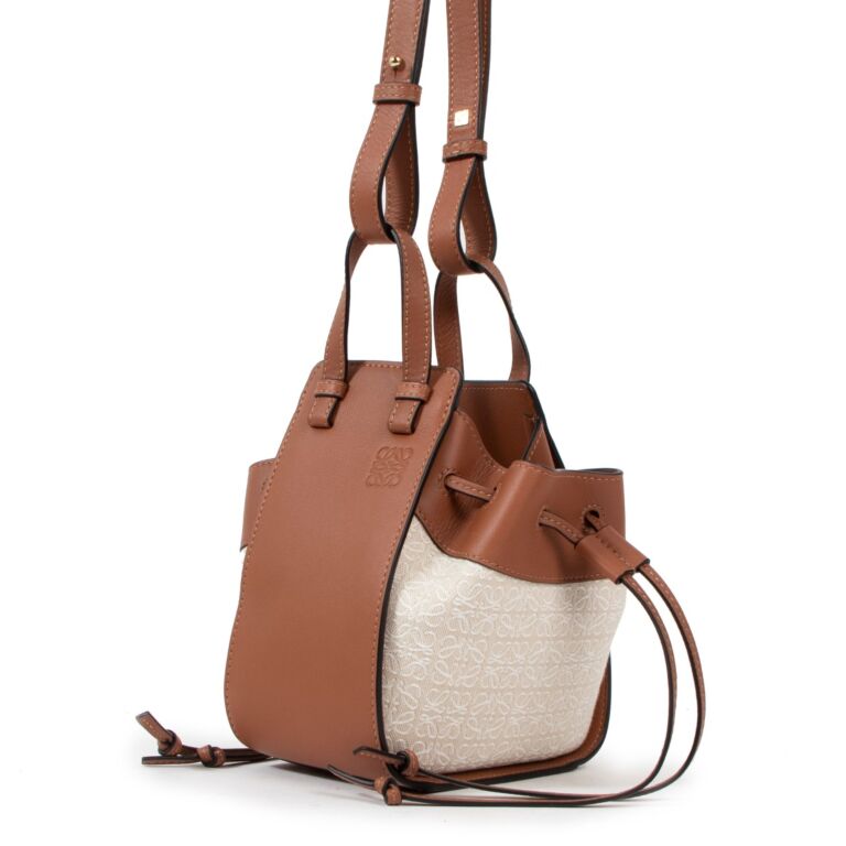 Loewe Medium Hammock Bag in Natural