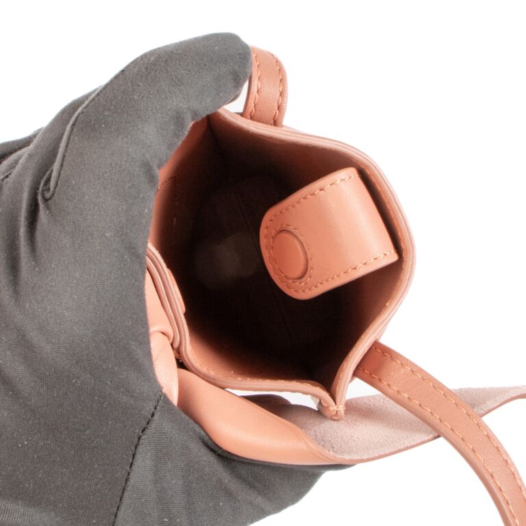 Loewe Pink Bunny Pocket Crossbody Bag Labellov Buy and Sell Authentic Luxury