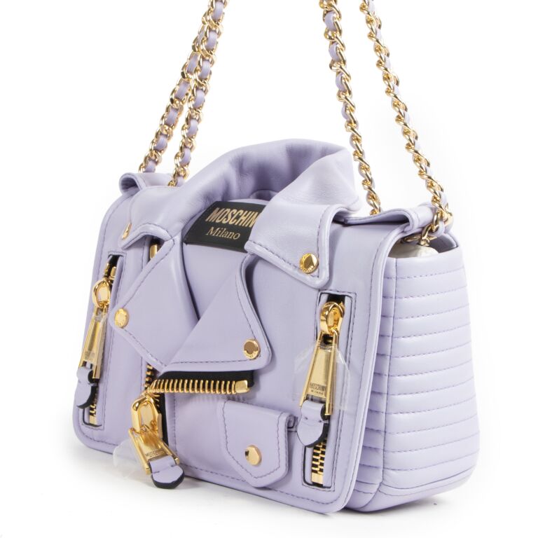 Moschino biker bag best sale replica