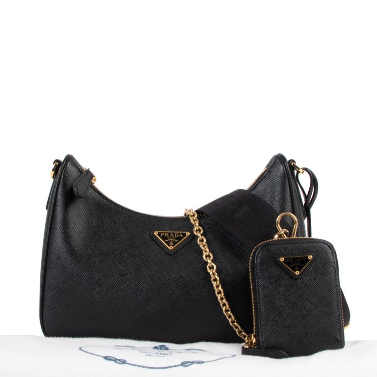 Prada leather cheap crossbody bag