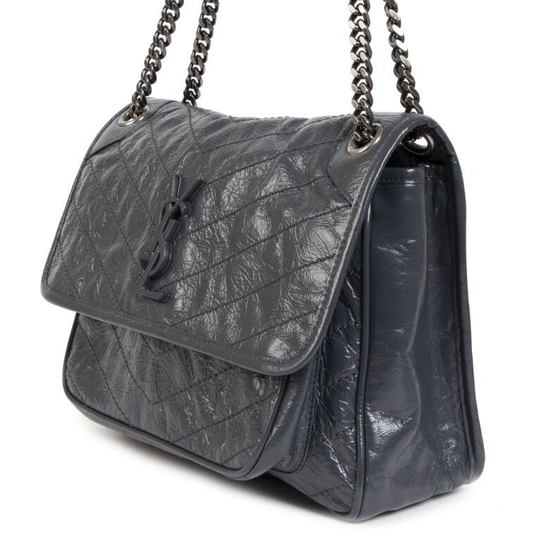 Ysl niki outlet medium grey