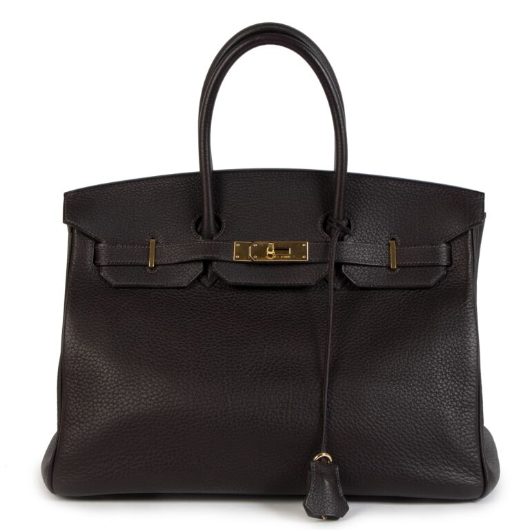 Hermes Birkin 35 Ebene Fjord GHW Labellov Buy and Sell Authentic Luxury