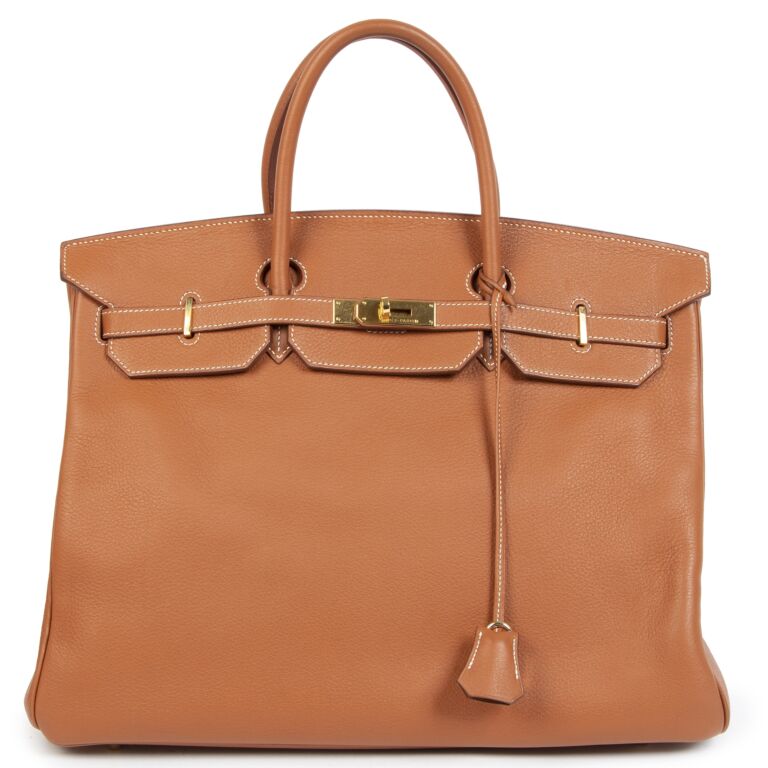 Herm s Birkin 40 Gold Clemence Taurillon GHW Labellov Buy