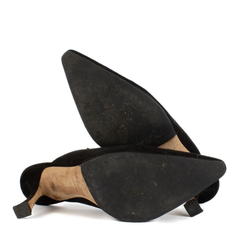 JIMMY CHOO ミュール（37） Jimmy Choo Bronze Peep Toe Pumps, 37 - BOPF | Business of