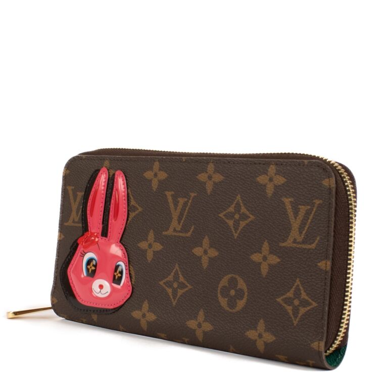 Louis Vuitton x Sun Yitian Monogram Rabbit Zippy Wallet