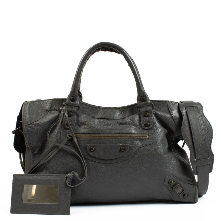 売れ筋ランキングも掲載中！ Tarmac Gris Balenciaga Arena Bag City Classic Medium バッグ