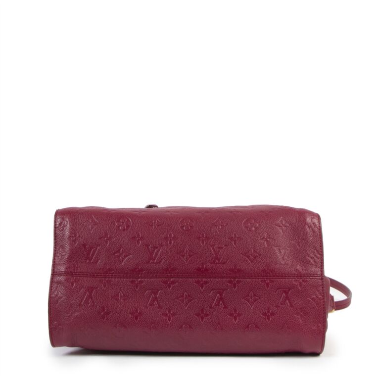 Louis Vuitton LV Monogram Empreinte Leather Curieuse Wallet - Burgundy  Wallets, Accessories - LOU508304