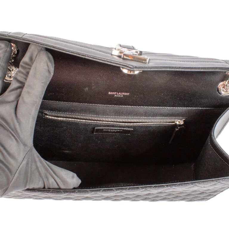Saint laurent large envelope bag top