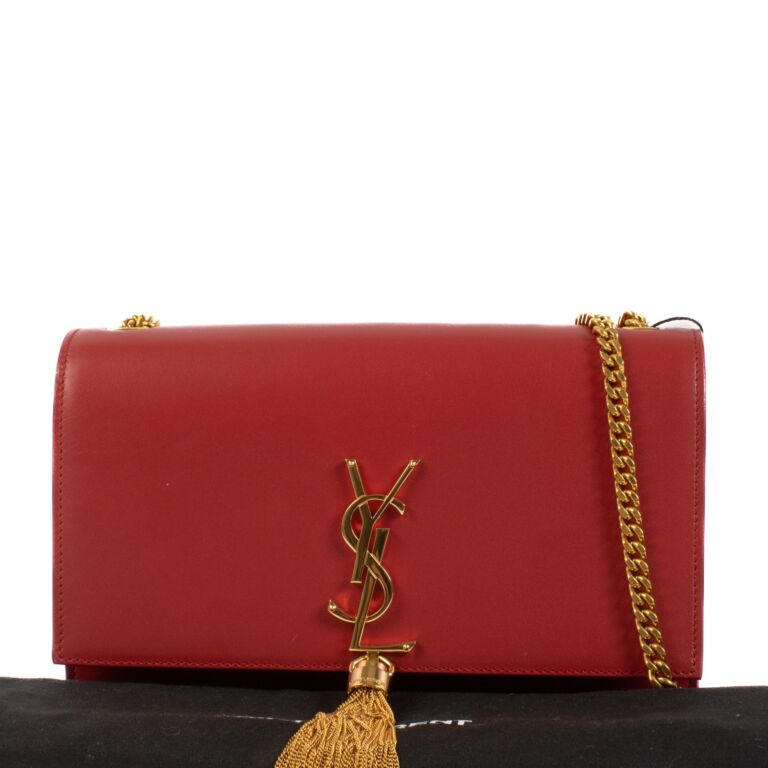 Ysl kate medium red store