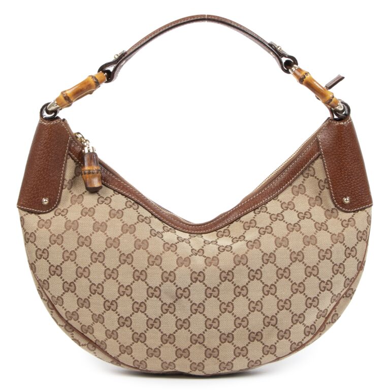 Gucci bamboo ring hobo bag clearance
