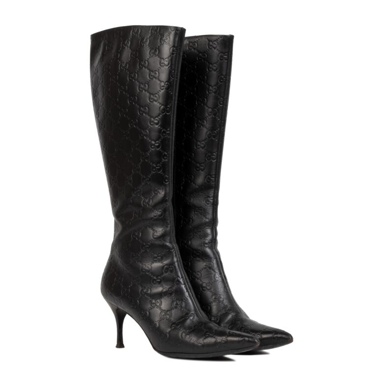 Gucci guccissima boots shop