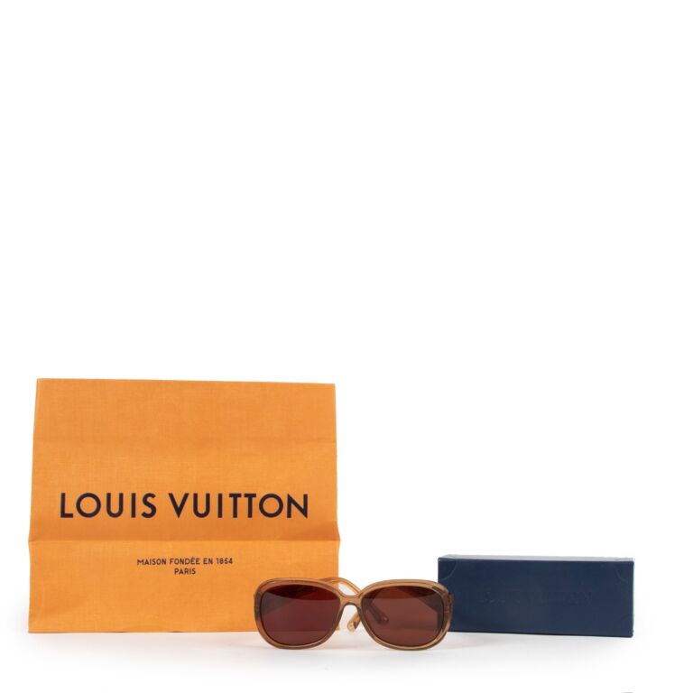 Louis Vuitton Tortoise Shell Acetate Frame Obsession Sunglasses-Z0031W -  Yoogi's Closet