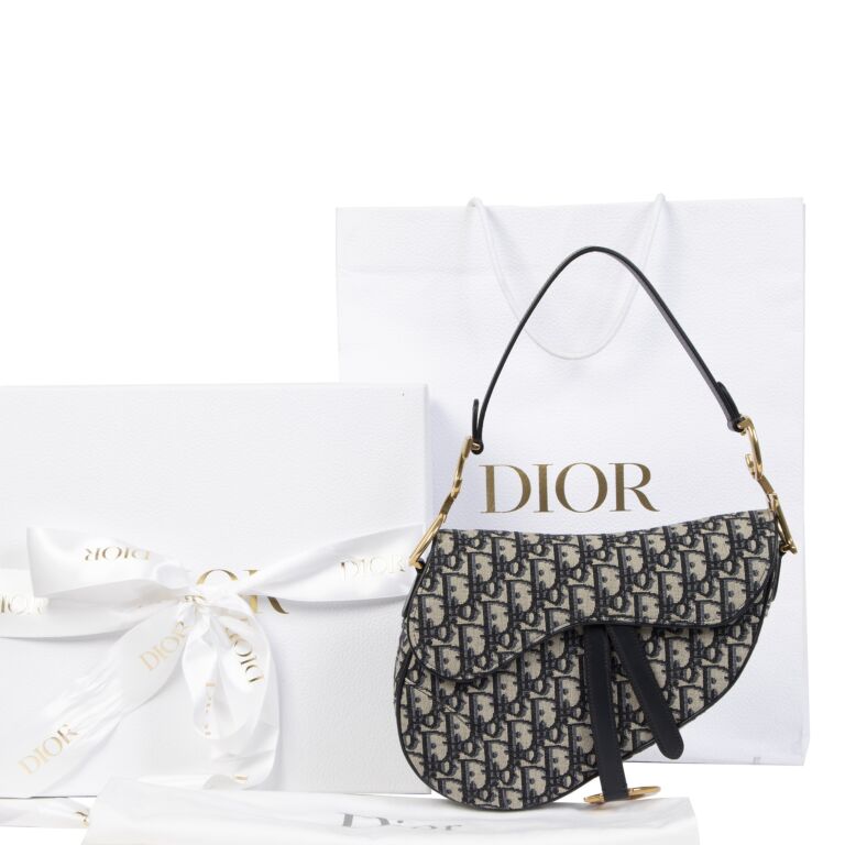 Dior saddle bag blue oblique outlet