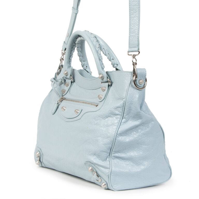Womens Runner Sneaker in Light Blue  Balenciaga US