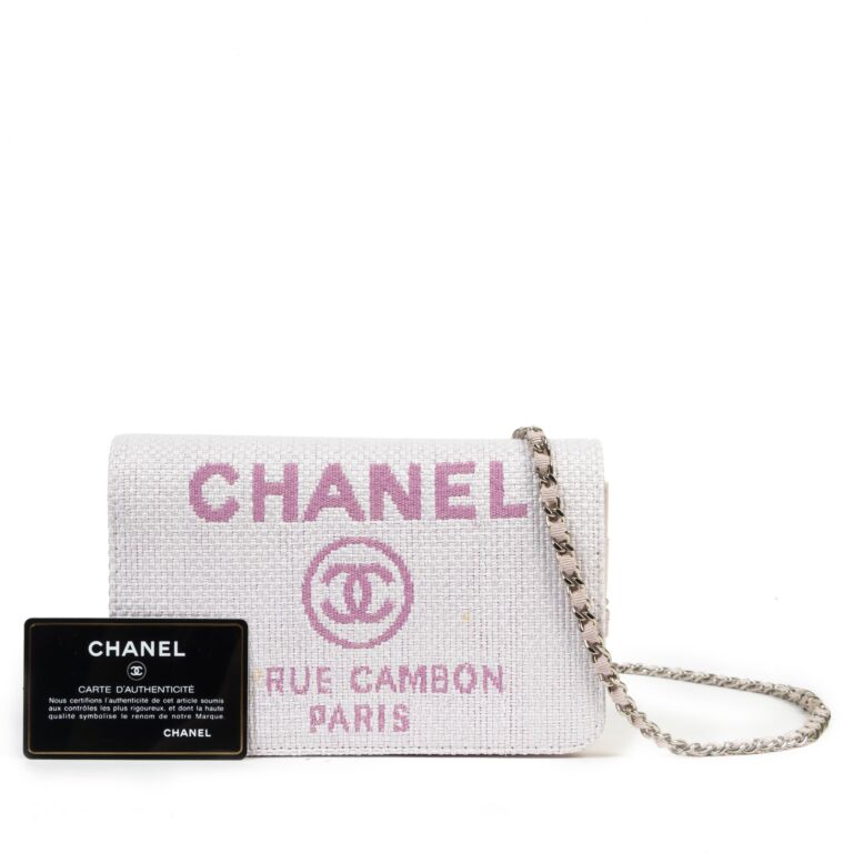 Chanel deauville sale wallet