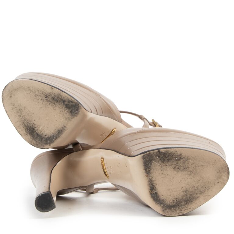 GUCCI モノグラム　スタッズ　ミュール　35サイズ org.jpg