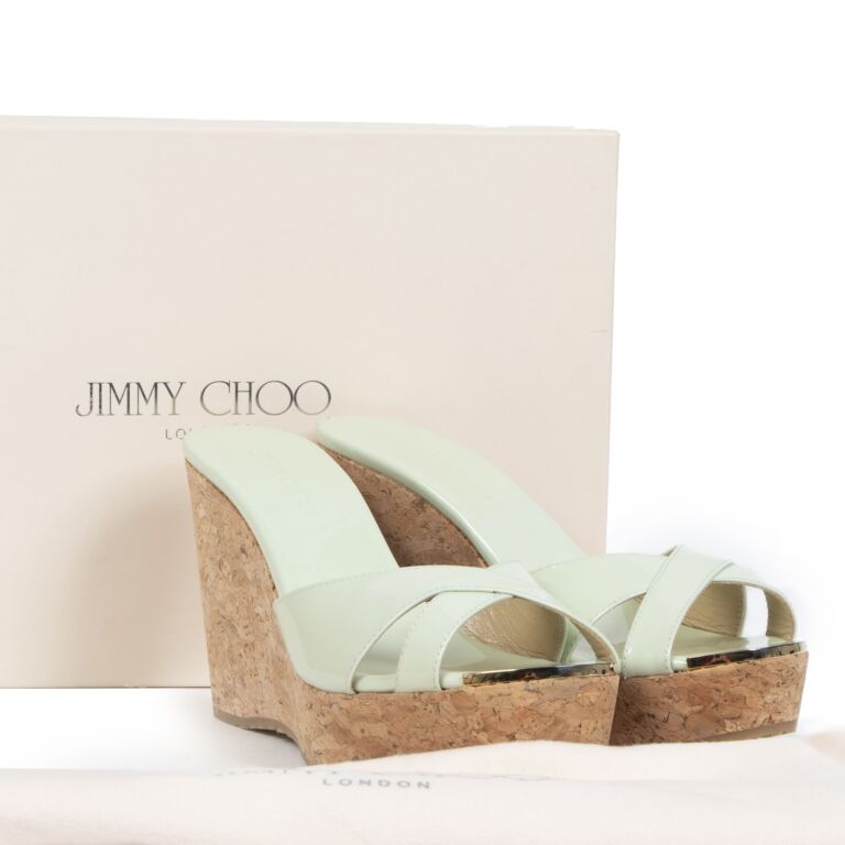 Jimmy choo pandora wedge hot sale