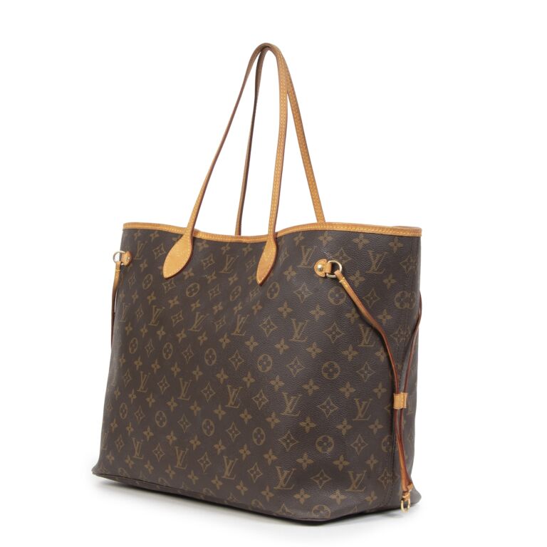 Louis Vuitton Monogram Neverfull Gm Shopper Tote Bag Labellov Buy and Sell Authentic Luxury