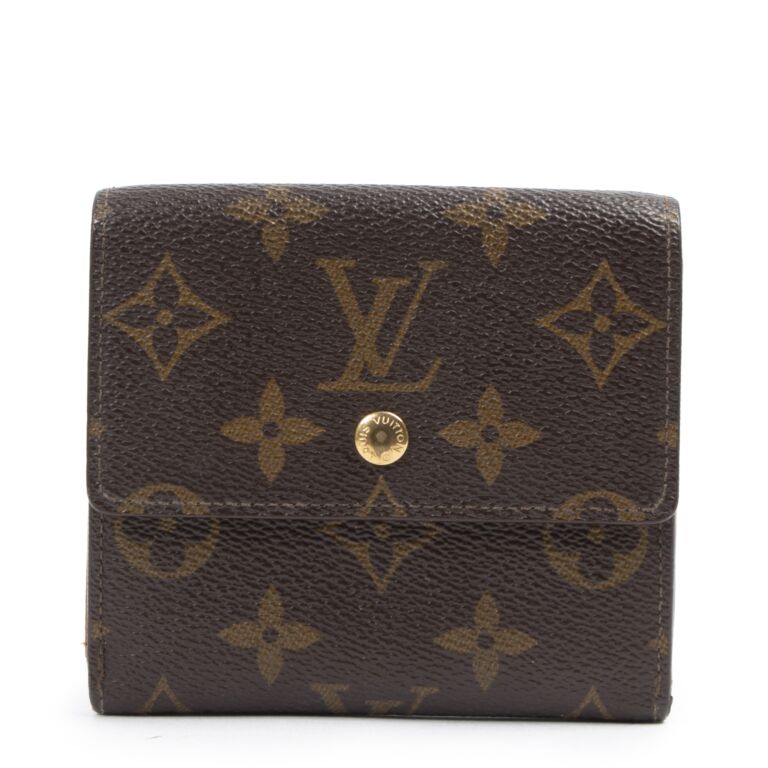 Louis Vuitton Elise Trifold Monogram Wallet ○ Labellov ○ Buy and Sell  Authentic Luxury