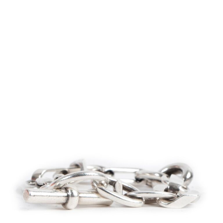 Hermes silver outlet cuff