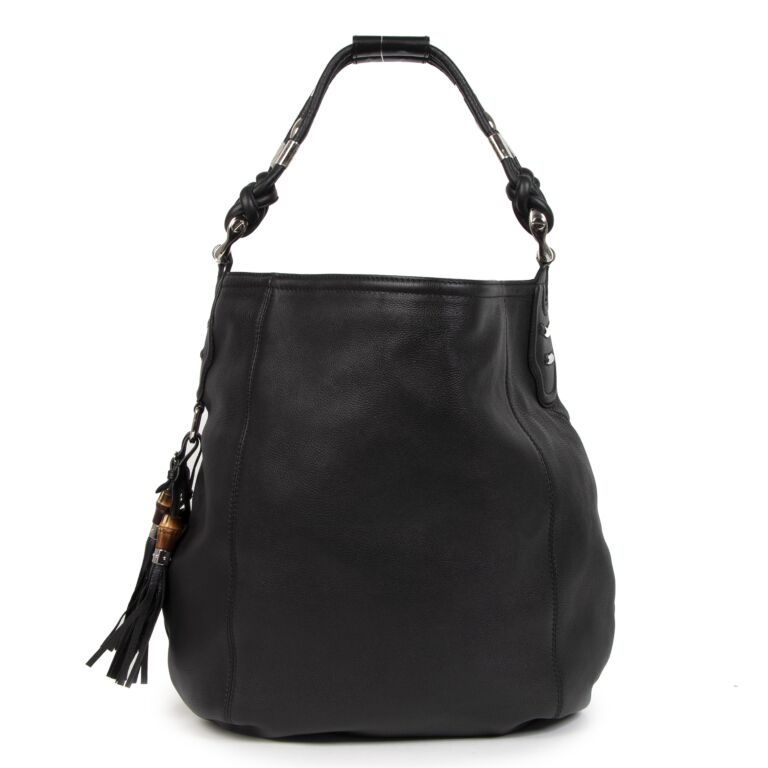 Gucci big black bag deals