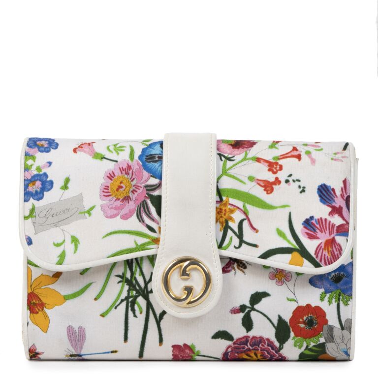 gucci flora clutch