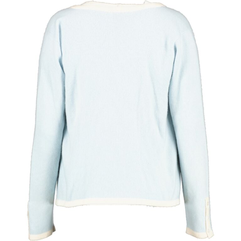 Chanel cashmere hotsell white pullover