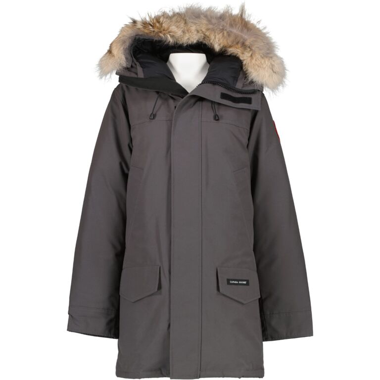 Canada Goose Graphite Langford Parka Coat Size S Labellov Buy and Sell Authentic Luxury
