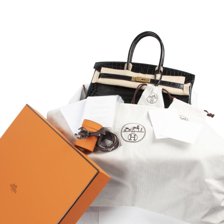 Hermes birkin 35 crocodile black deals
