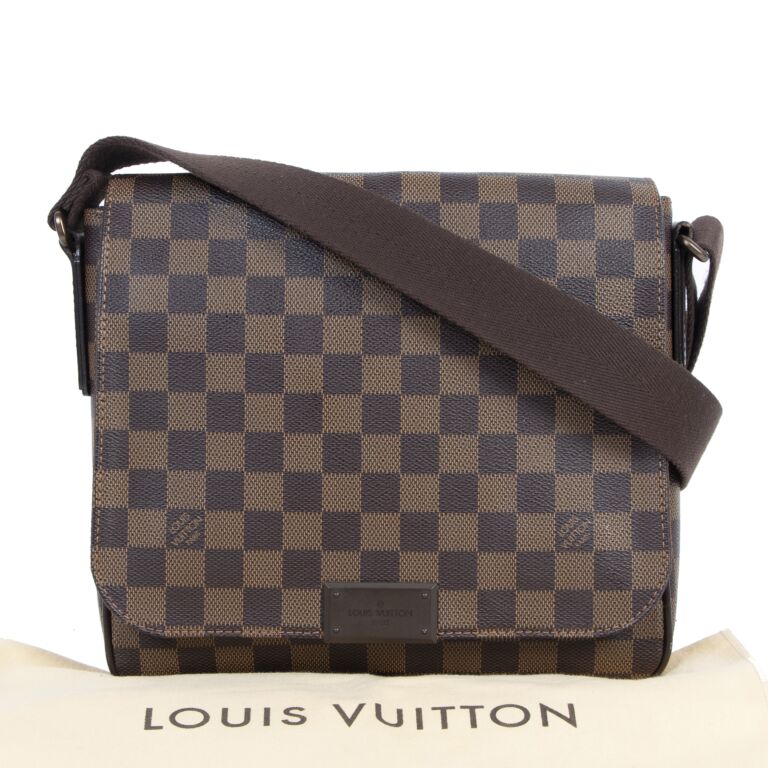 Louis Vuitton Damier Ebene District PM Messenger Bag