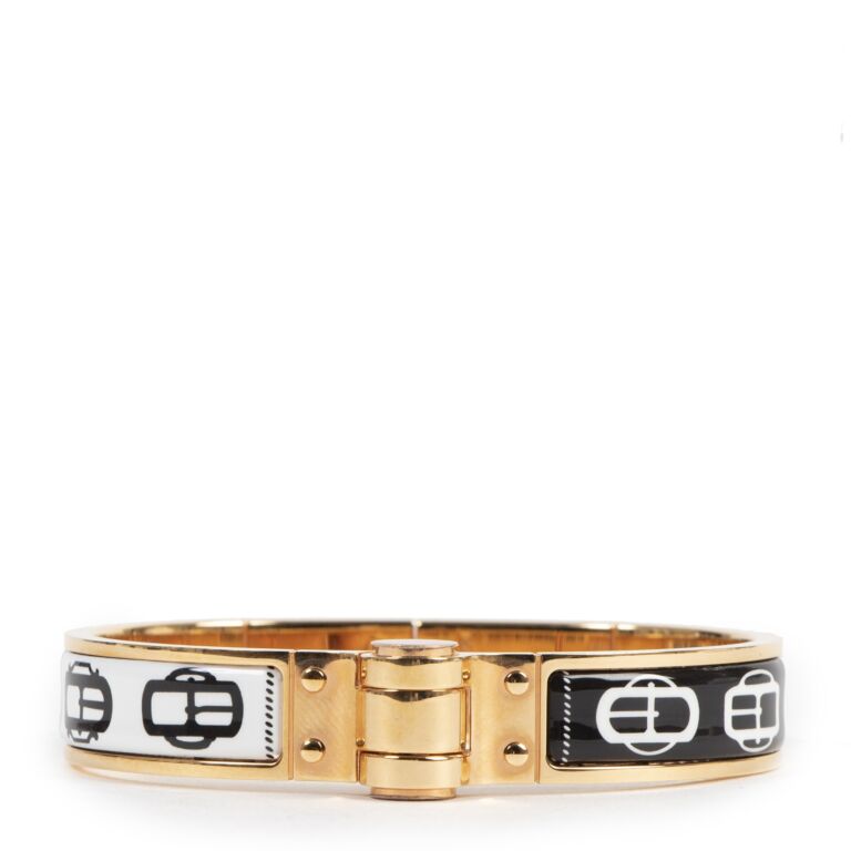 Hermès Charnière Bouclerie Modern Bracelet - Size Medium Labellov Buy