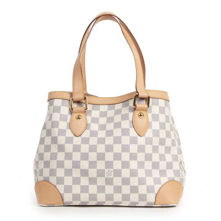 Louis Vuitton Damier Azur Hampstead Bag ○ Labellov ○ Buy and