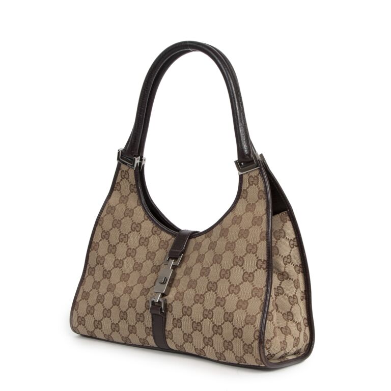 Gucci canvas sales jackie bag