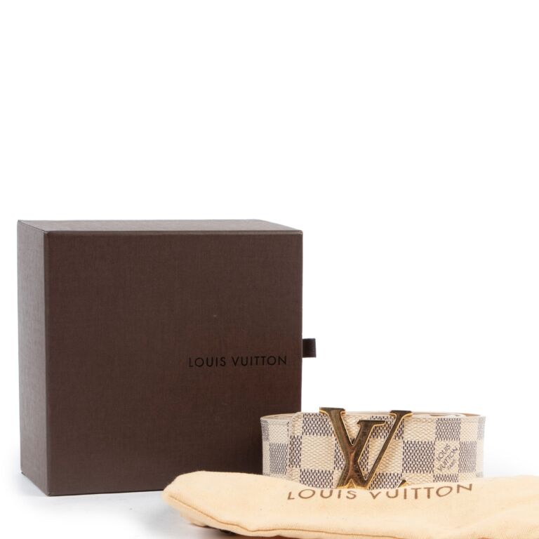 Louis Vuitton Damier Azur Belt - size 90 ○ Labellov ○ Buy and