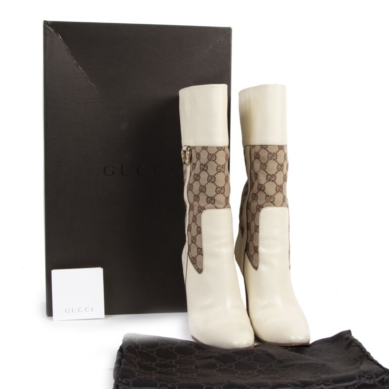 gucci monogram boots cost