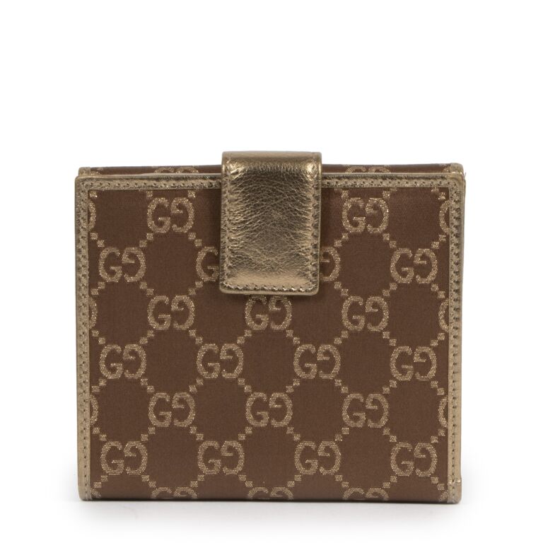 Gucci monogram wallet store