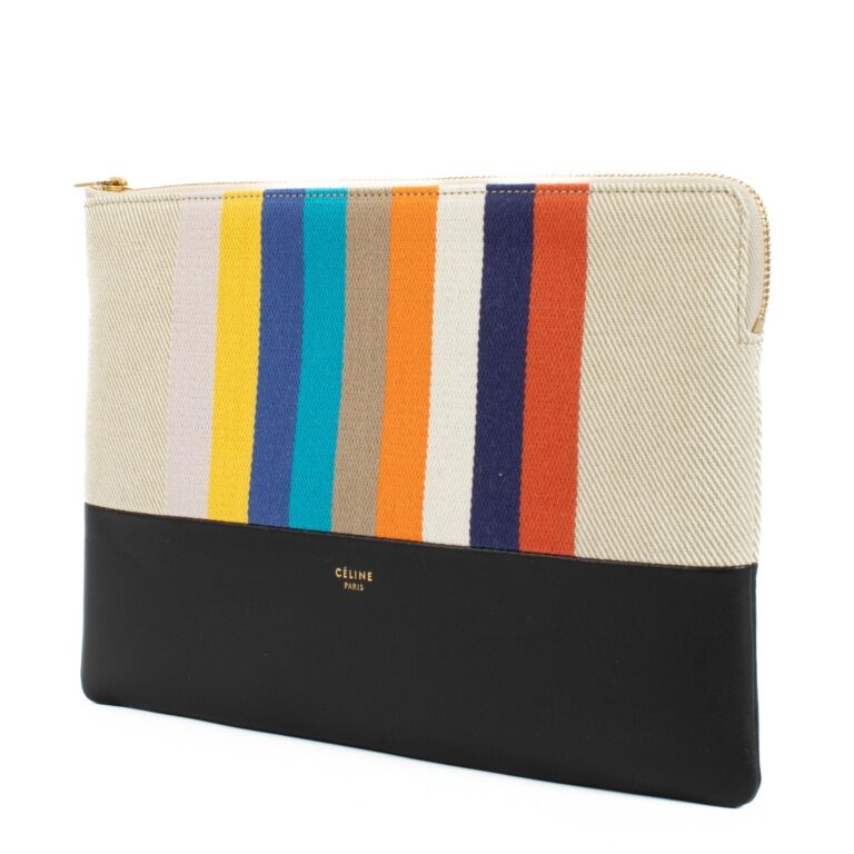 格安販売中 Labellov ○ Pouch Zipped Canvas Rainbow Celine ○ and Buy その他