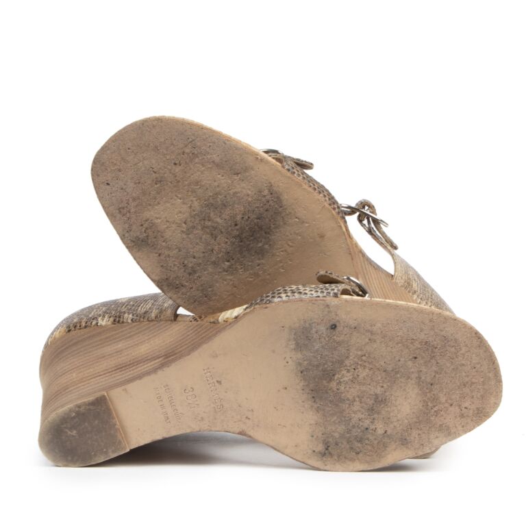 Hermes strappy top sandals