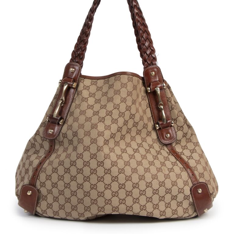 Gucci Monogram Pelham Shoulder Bag Labellov Buy and Sell